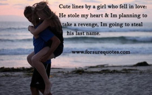 Memorable quotes he stole my heart ...