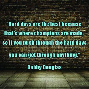 Gabby Douglas quote