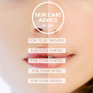 Complete skincare advice by age