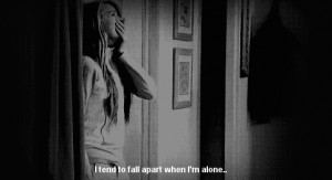 quote Black and White depression lonely pain alone edit help crying ...