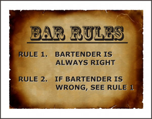 related websites for funny bar signs