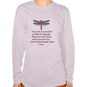dragonfly_dante_gabriel_rossetti_quote_tee_shirt ...