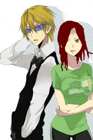 Shizuo Heiwajima and Ai Ayama by Atsuko-Inuzuka