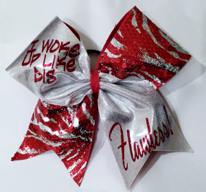 Fierce Cheer Quotes Cheer quote bows