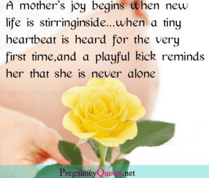 Pregnancy Quotes | mother’s joy | Pregnancy Quotes