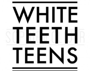 Lorde Quote White Teeth Teens Print Illustration Teen Bedroom