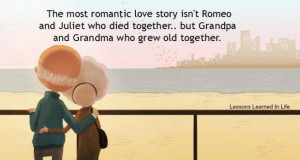 ... who died together.. but grandpa and grandma who grew old together