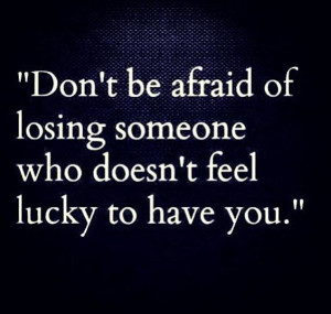 Losing people .....