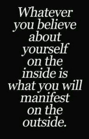 What do You believe about Yourself?