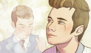 klaine kurt hummel blaine anderson Glee fanart glee spoilers The Break ...