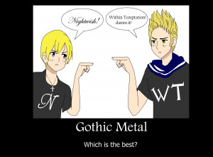 Hetalia Gothic Metal