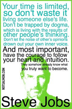 Steve Jobs quote - 
