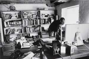 Photograph of Steve Jobs in his home office, December 2004, by Diana ...