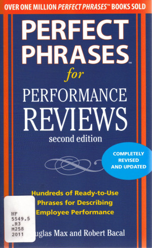 ... Hundreds of Ready-to-Use Phrases for Describing Employee Performance