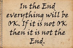 everything will be ok quote