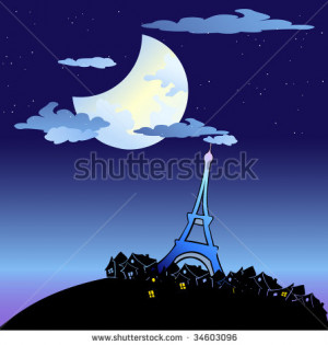 vector-vector-illustration-of-the-eiffel-tower-built-by-gustave-eiffel ...
