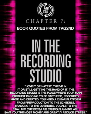 music business quotes, chapter 7, recording studio quotes, artists ...