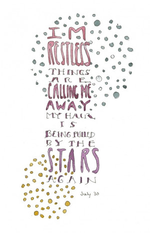 love the letters, the dots, and the quote