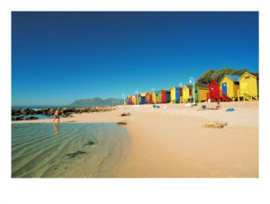 There are beach locations too in South Africa. Cape Town in the west ...