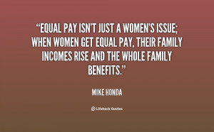 Equal Pay for Women Quotes
