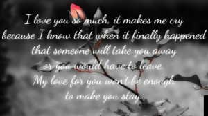 Sad Love Quotes That Will Make You Cry Sad Love Quotes For Her For Him ...