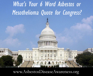 ... Voices Unite Sending Powerful 6 Words Asbestos and Mesothelioma Quotes