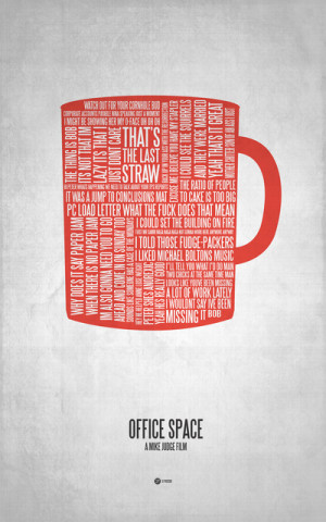 More Geeky Movie Quote Typographical Poster Art