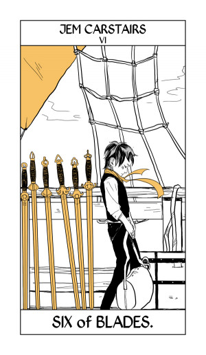 The Infernal Devices Cassandra Jean's Tarot Cards: Young Jem Carstairs ...