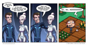 watched Tron Legacy today with Ervin ♥ and one thing can be said ...