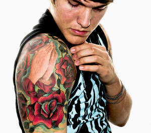 roses tattoos for shoulder Shoulder Tattoos for Men