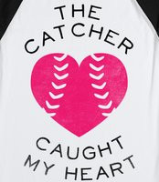 Baseball Catcher Girlfriend Shirts