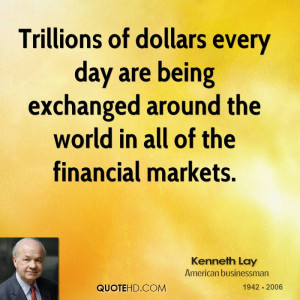 Trillions of dollars every day are being exchanged around the world in ...