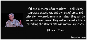 More Howard Zinn Quotes