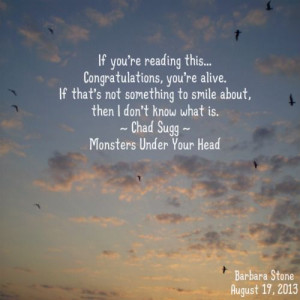 Chad Sugg ~ Monsters Under Your Head