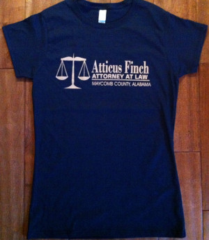 Atticus Finch Attorney at Law T-Shirt - To Kill a Mockingbird by ...