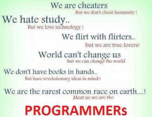 TechJokeOfTheDay :Meet Us Programmers
