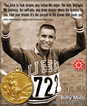 AMERICAN HERO BILLY MILLS AMERICAN INDIAN SPORTS LEGEND Pictures ...