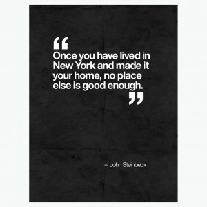 John Steinbeck quote poster, on Fab