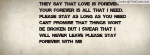 Please Stay with Me Quotes