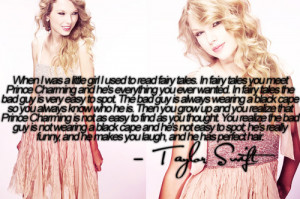 bad guy, cute, fairy tales, prince charming, quote, so true, taylor ...