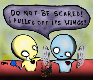 in this line dismantling the insects dismantling the sunburned skin