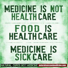 Food is health care #health #healthcare #quote #medicine #food # ...