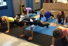 Brett Hoebel -Dr. OZ Show - showing correct push up technique More