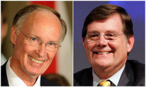 File Gubernatorial candidates Dr. Robert Bentley and Ron Sparks