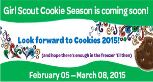 2015 girl scout cookies types