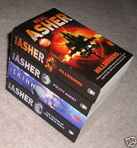 Neal ASHER x 4 new SET RRP 32 FANTASY