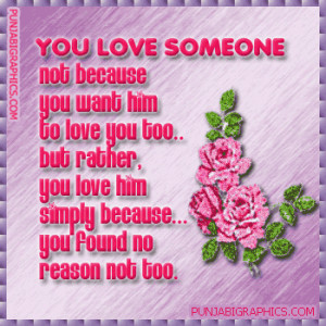 Love Saying: You Love Someone…