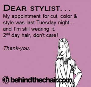 ... cosmetology #hairdresser #haircutting #hairstylist #quote #funny #