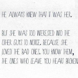 LE LOVE BLOG UNREQUITED LOVE LOVE PHOTO LOVE QUOTE HE ALWAYS KNEW THAT ...