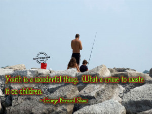 ... Wonderful Thing, What a Crime To Waste It ON Children ~ Children Quote